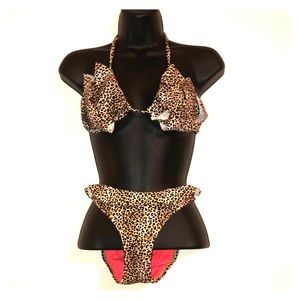 Leopard bathing suit from Target!